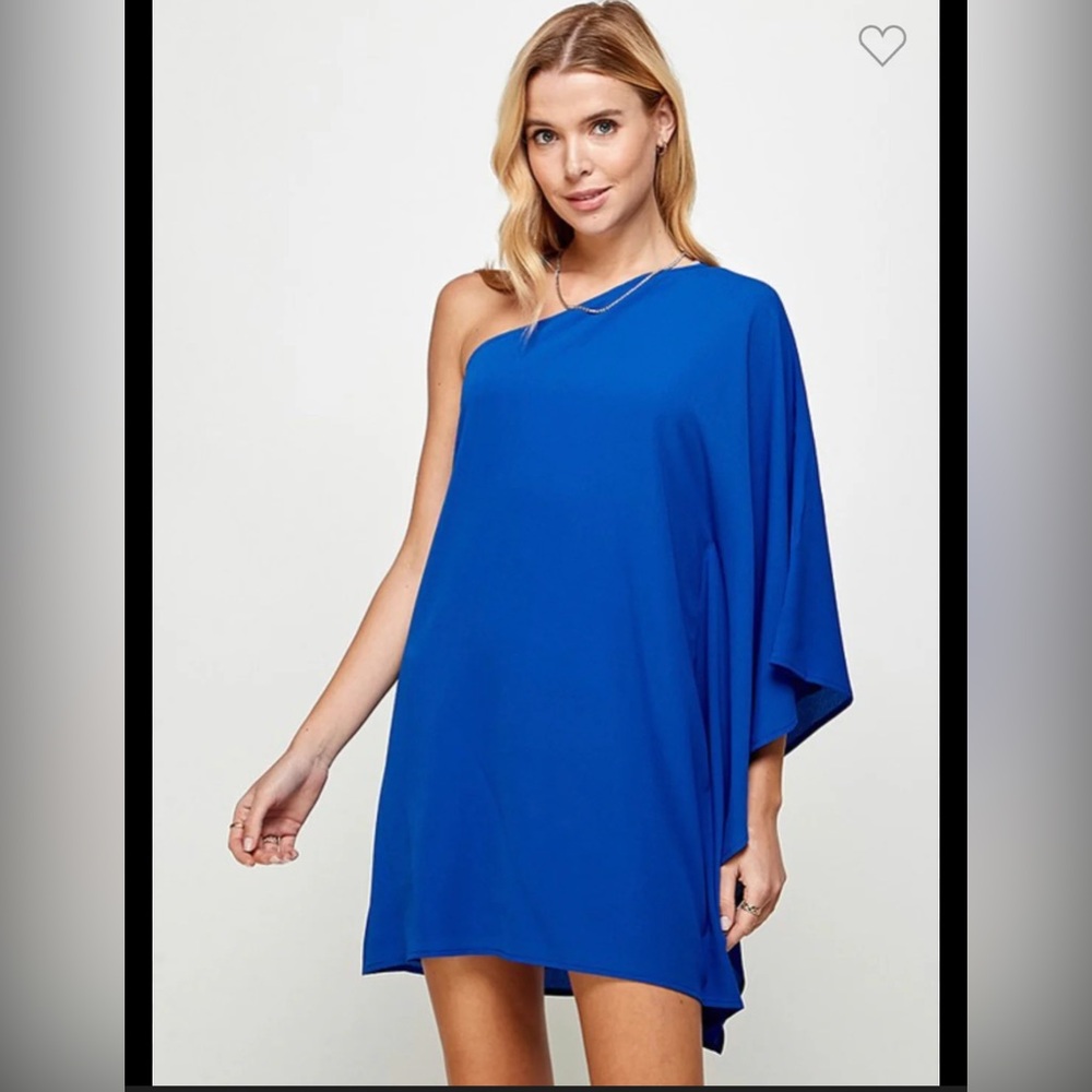Tyche One Shoulder Dress